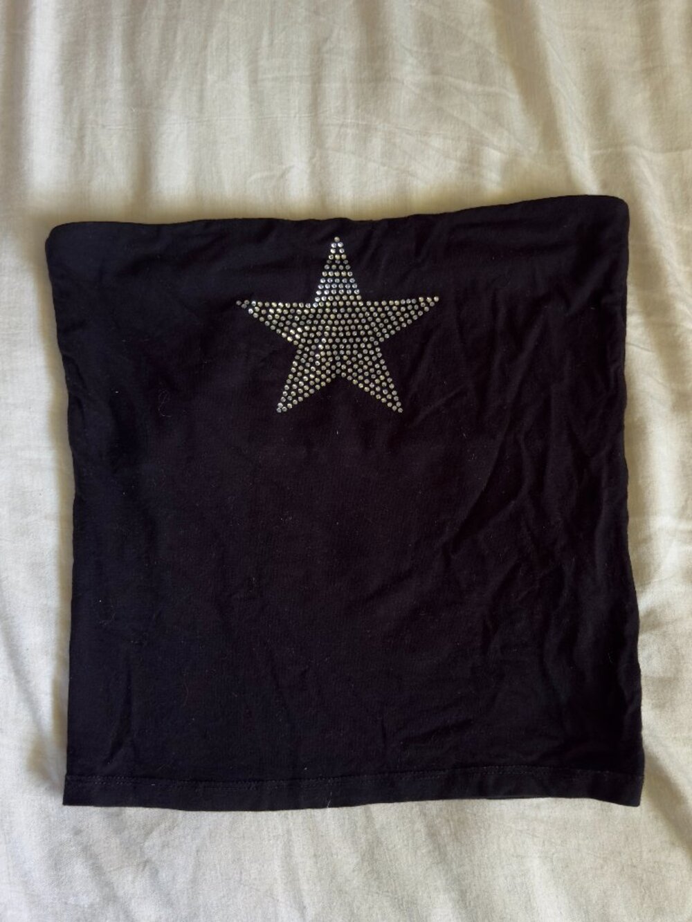 Subdued Star Girl Cropped Tube Top